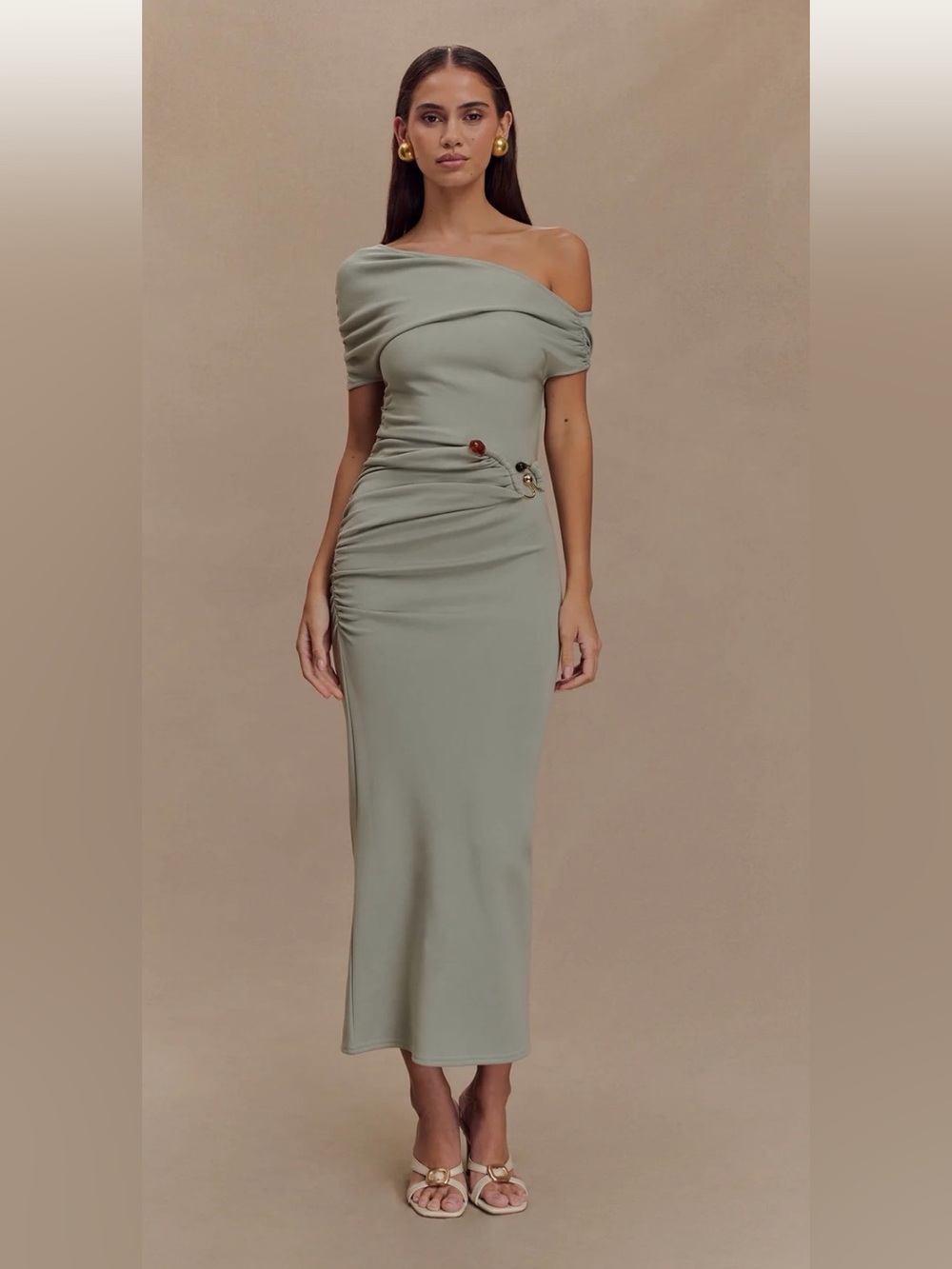 Meshki Kendra
Scuba Jersey Midi Dress With Hardware